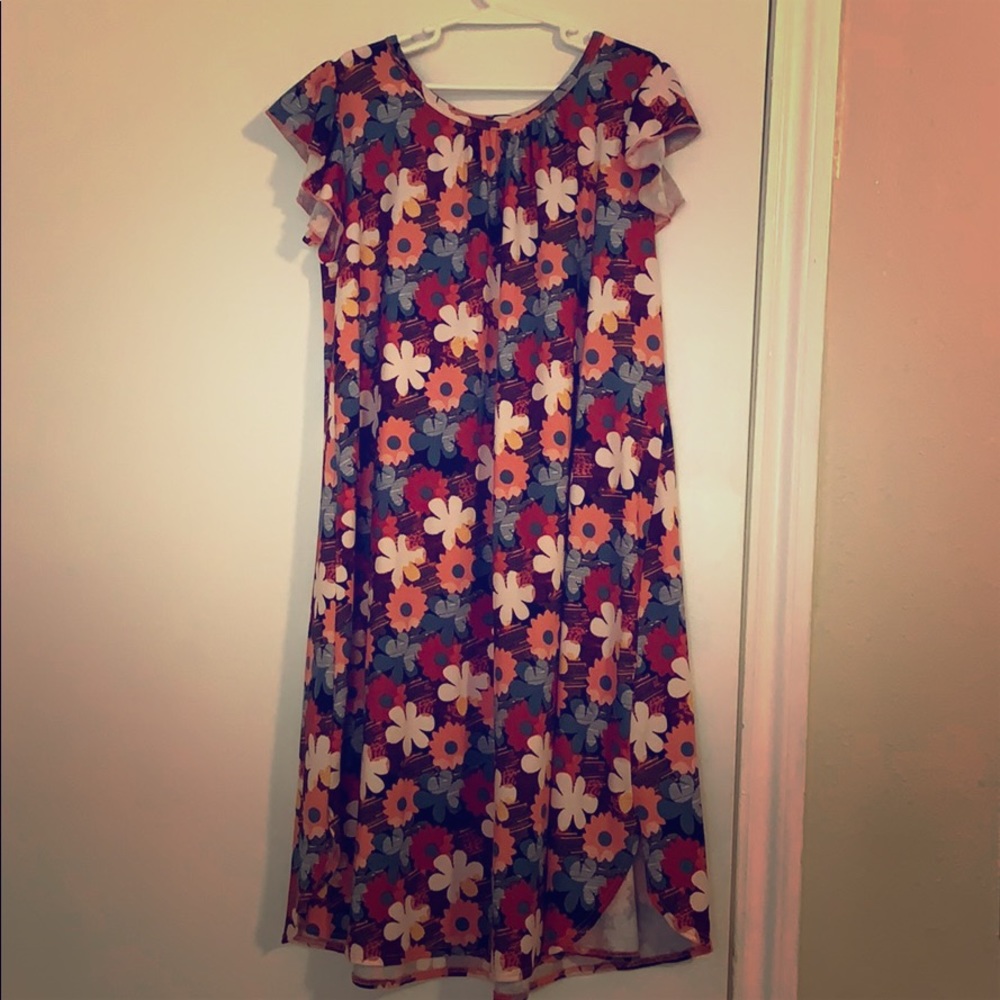 Dot dot smile swing dress